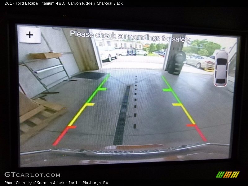 Canyon Ridge / Charcoal Black 2017 Ford Escape Titanium 4WD