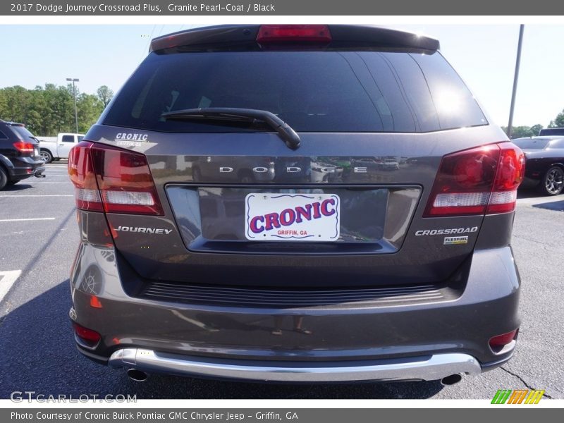 Granite Pearl-Coat / Black 2017 Dodge Journey Crossroad Plus