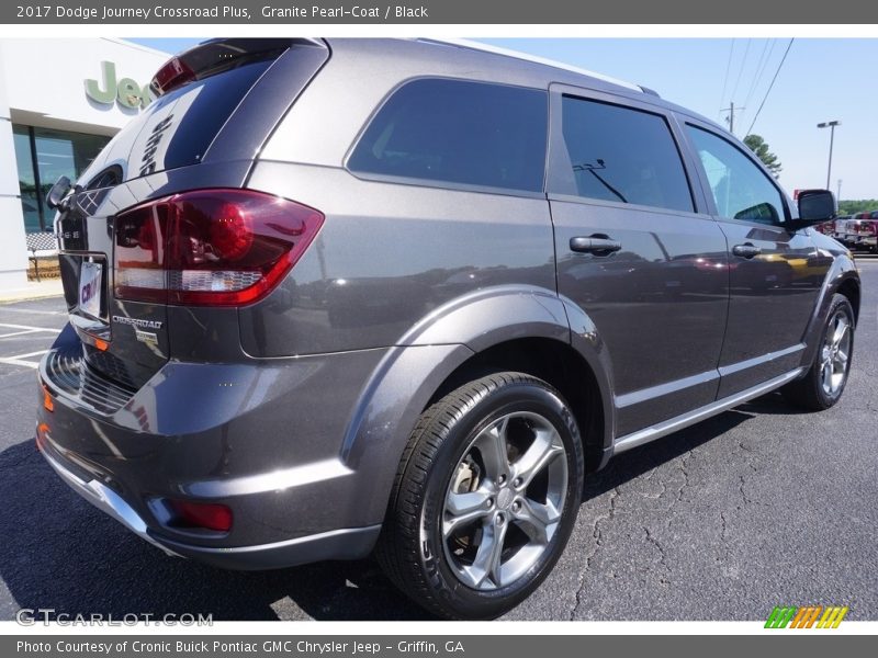 Granite Pearl-Coat / Black 2017 Dodge Journey Crossroad Plus