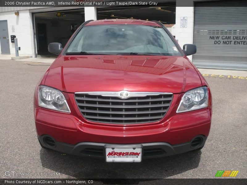 Inferno Red Crystal Pearl / Light Taupe/Dark Slate Gray 2006 Chrysler Pacifica AWD