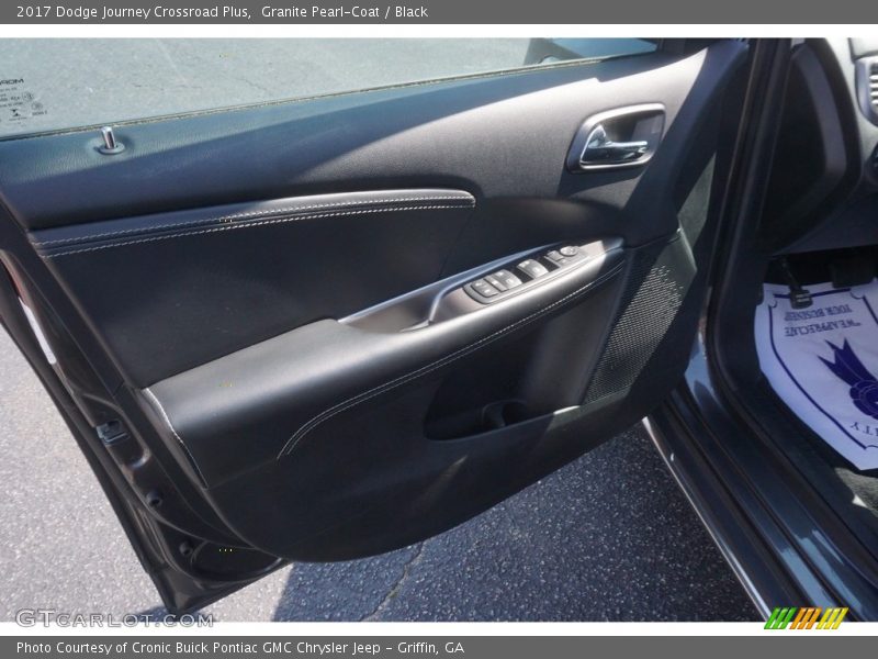 Granite Pearl-Coat / Black 2017 Dodge Journey Crossroad Plus