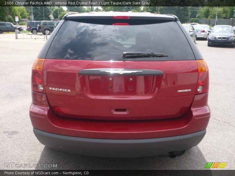 Inferno Red Crystal Pearl / Light Taupe/Dark Slate Gray 2006 Chrysler Pacifica AWD
