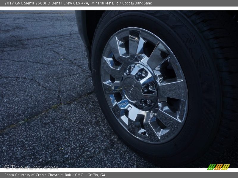 Mineral Metallic / Cocoa/Dark Sand 2017 GMC Sierra 2500HD Denali Crew Cab 4x4