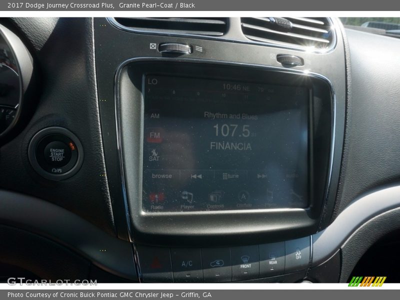 Granite Pearl-Coat / Black 2017 Dodge Journey Crossroad Plus