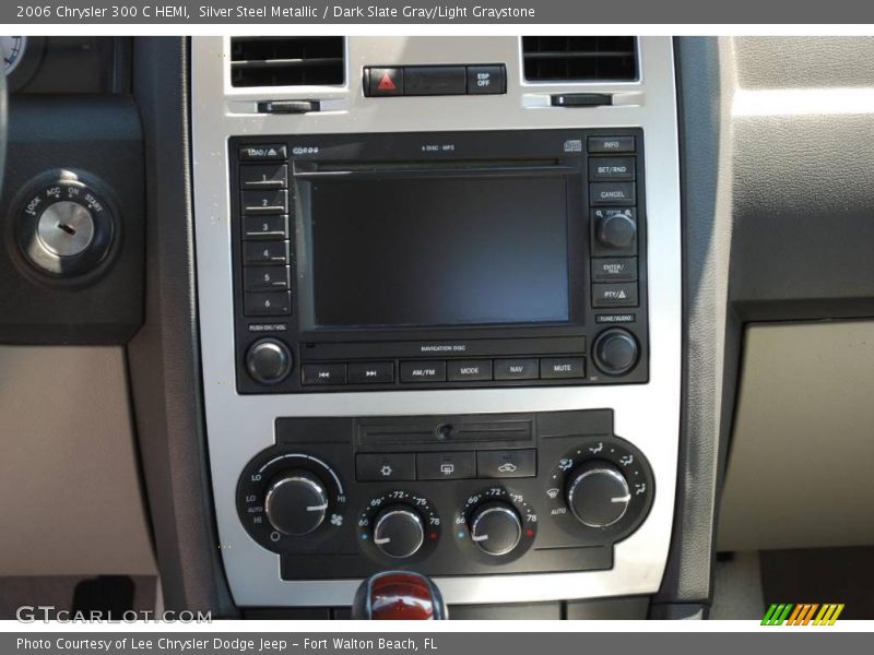 Silver Steel Metallic / Dark Slate Gray/Light Graystone 2006 Chrysler 300 C HEMI