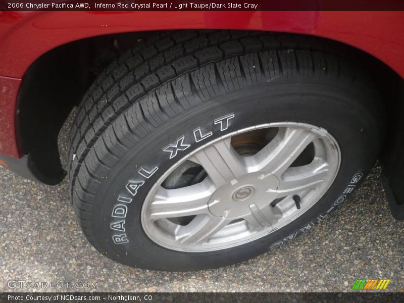 Inferno Red Crystal Pearl / Light Taupe/Dark Slate Gray 2006 Chrysler Pacifica AWD