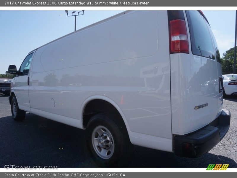 Summit White / Medium Pewter 2017 Chevrolet Express 2500 Cargo Extended WT