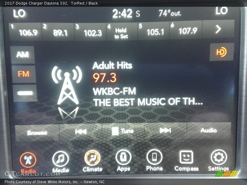 TorRed / Black 2017 Dodge Charger Daytona 392