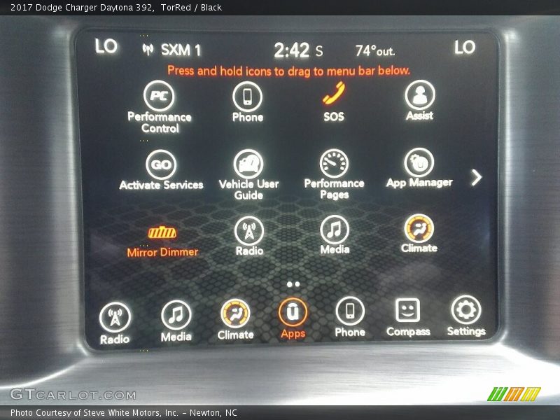 TorRed / Black 2017 Dodge Charger Daytona 392