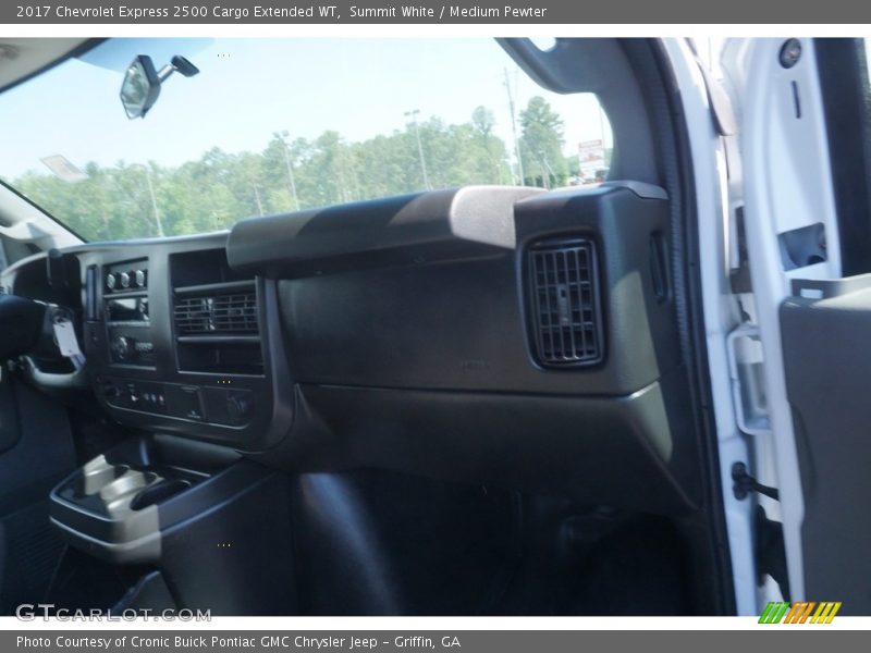 Summit White / Medium Pewter 2017 Chevrolet Express 2500 Cargo Extended WT