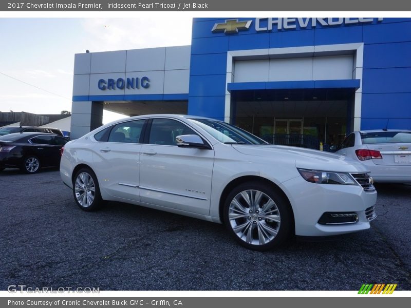 Iridescent Pearl Tricoat / Jet Black 2017 Chevrolet Impala Premier