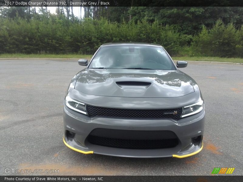 Destroyer Grey / Black 2017 Dodge Charger Daytona 392