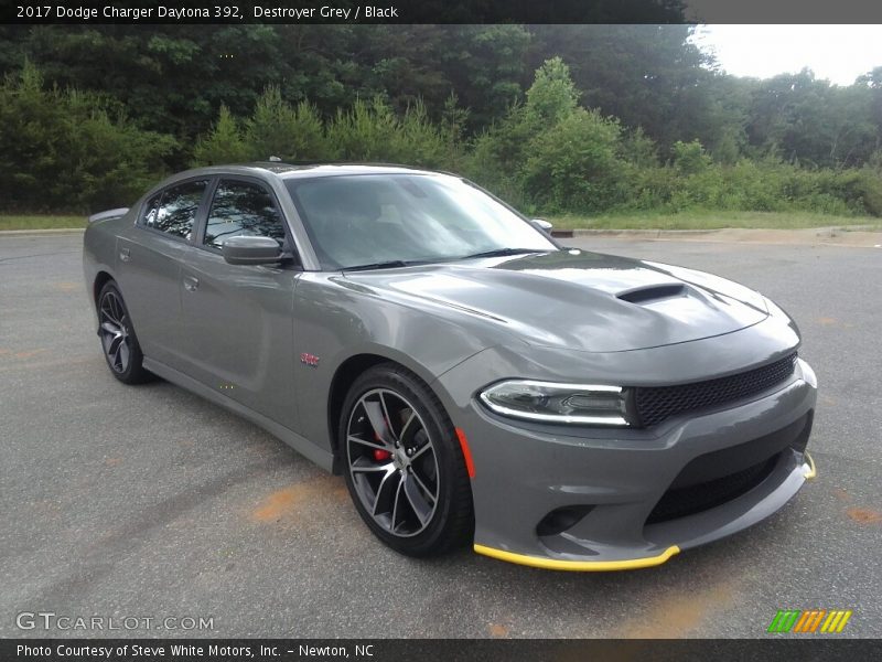 Destroyer Grey / Black 2017 Dodge Charger Daytona 392