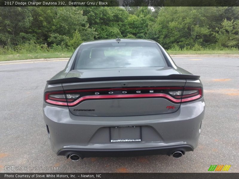 Destroyer Grey / Black 2017 Dodge Charger Daytona 392