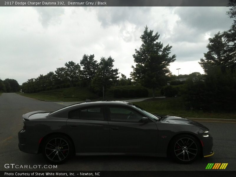 Destroyer Grey / Black 2017 Dodge Charger Daytona 392
