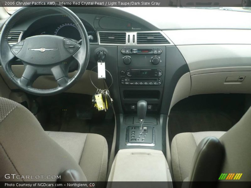Inferno Red Crystal Pearl / Light Taupe/Dark Slate Gray 2006 Chrysler Pacifica AWD