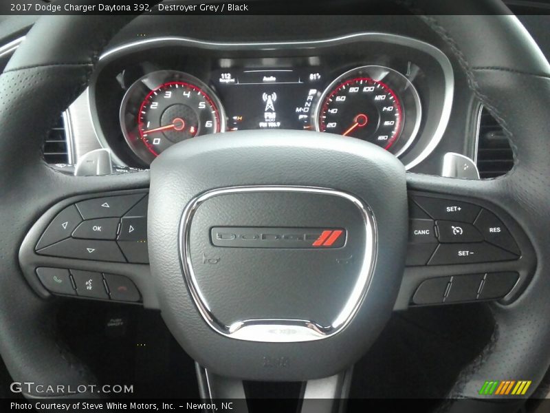 Destroyer Grey / Black 2017 Dodge Charger Daytona 392