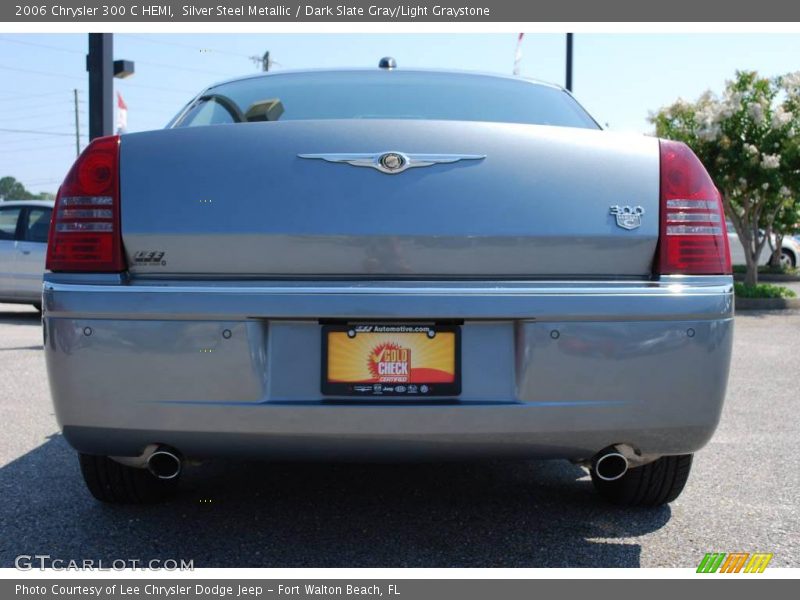 Silver Steel Metallic / Dark Slate Gray/Light Graystone 2006 Chrysler 300 C HEMI