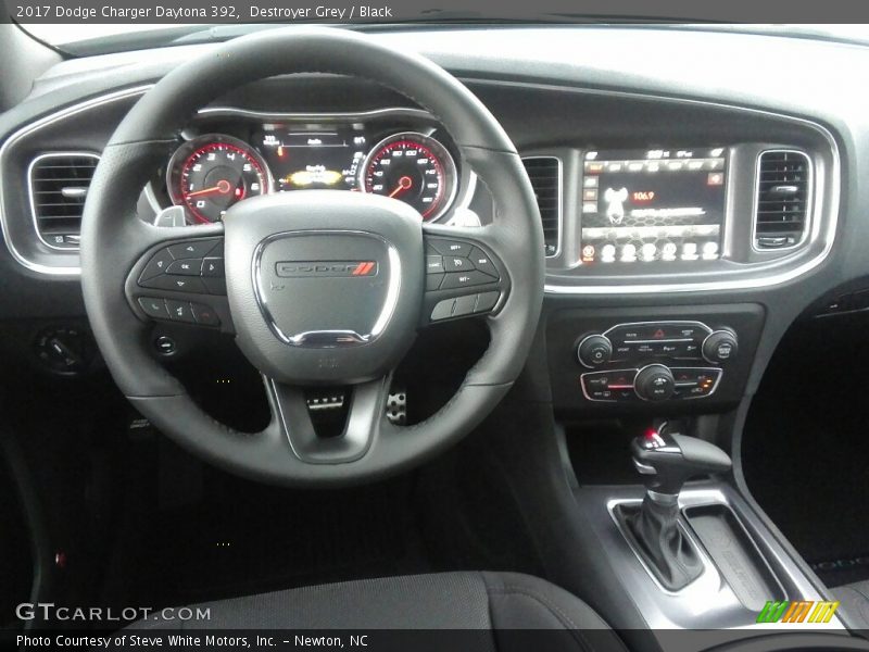Destroyer Grey / Black 2017 Dodge Charger Daytona 392
