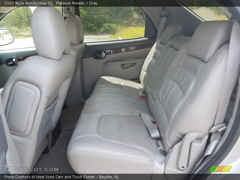 Platinum Metallic / Gray 2007 Buick Rendezvous CX