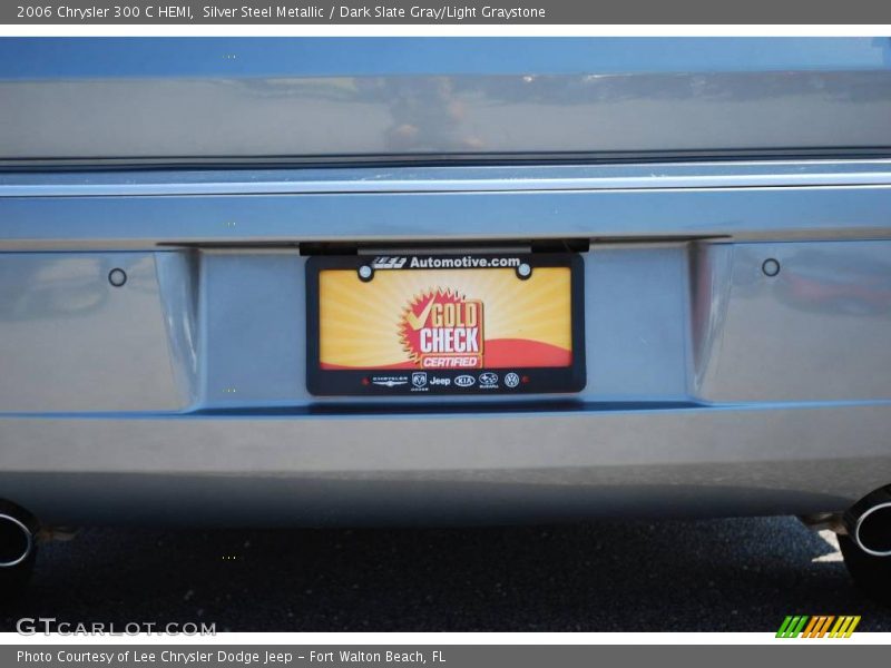 Silver Steel Metallic / Dark Slate Gray/Light Graystone 2006 Chrysler 300 C HEMI