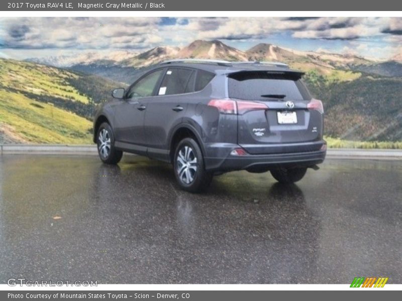 Magnetic Gray Metallic / Black 2017 Toyota RAV4 LE