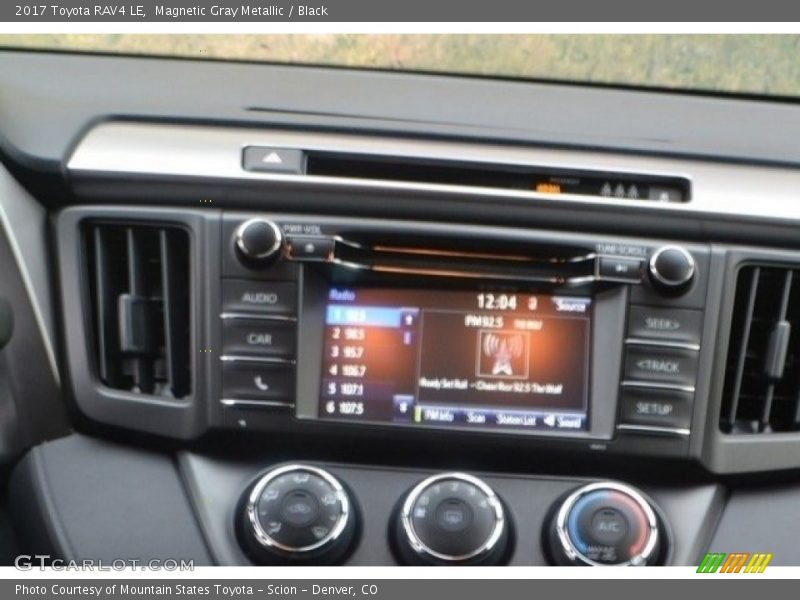 Magnetic Gray Metallic / Black 2017 Toyota RAV4 LE