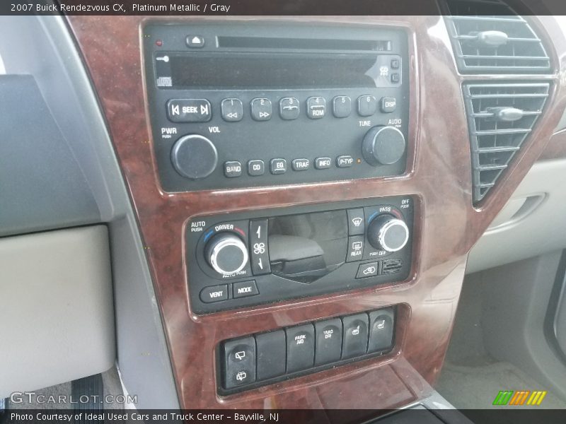 Platinum Metallic / Gray 2007 Buick Rendezvous CX