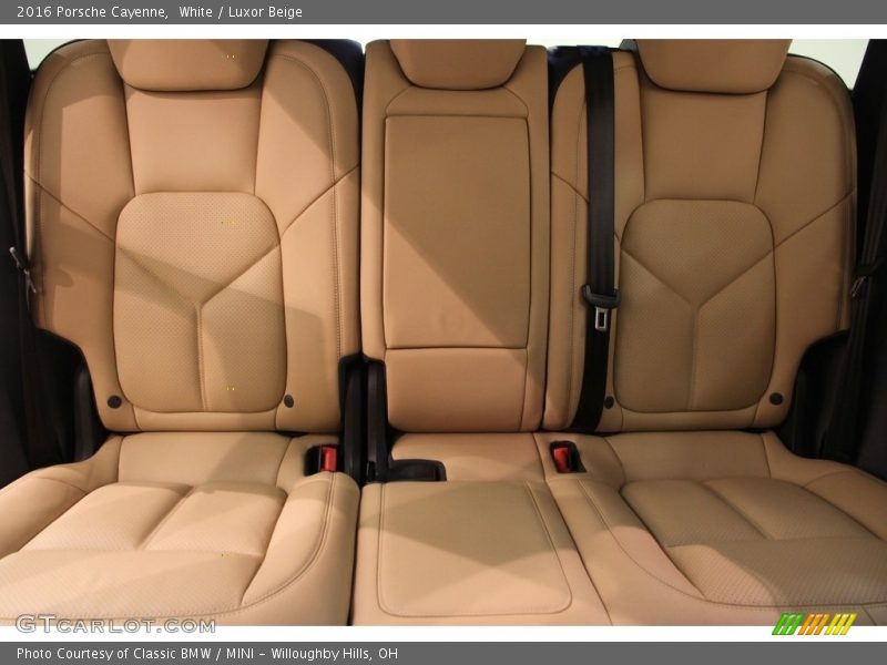 White / Luxor Beige 2016 Porsche Cayenne