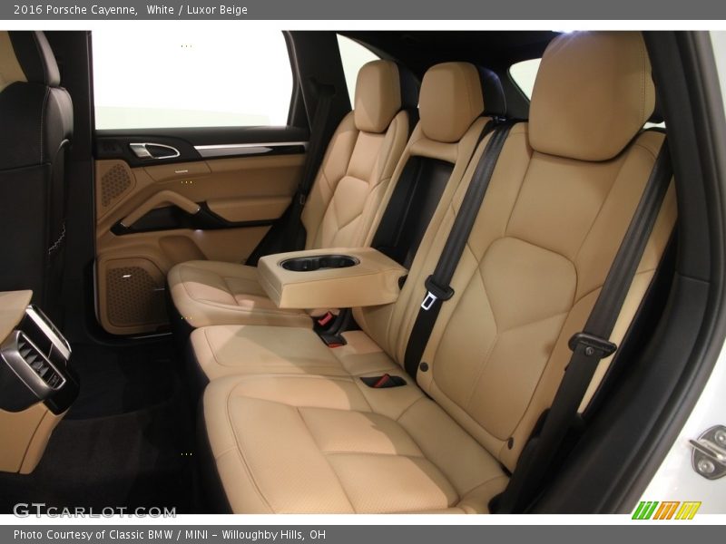 White / Luxor Beige 2016 Porsche Cayenne