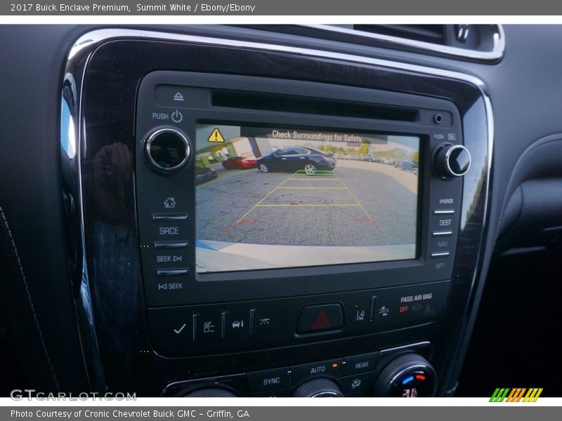 Summit White / Ebony/Ebony 2017 Buick Enclave Premium