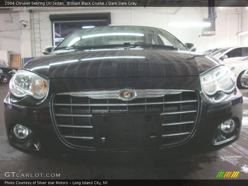 Brilliant Black Crystal / Dark Slate Gray 2004 Chrysler Sebring LXi Sedan