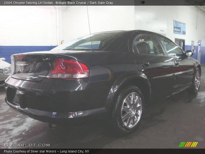 Brilliant Black Crystal / Dark Slate Gray 2004 Chrysler Sebring LXi Sedan