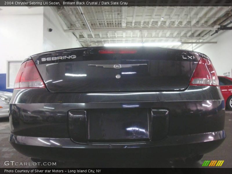 Brilliant Black Crystal / Dark Slate Gray 2004 Chrysler Sebring LXi Sedan