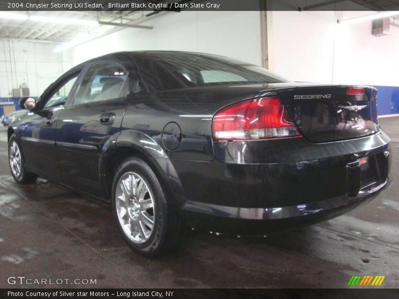 Brilliant Black Crystal / Dark Slate Gray 2004 Chrysler Sebring LXi Sedan