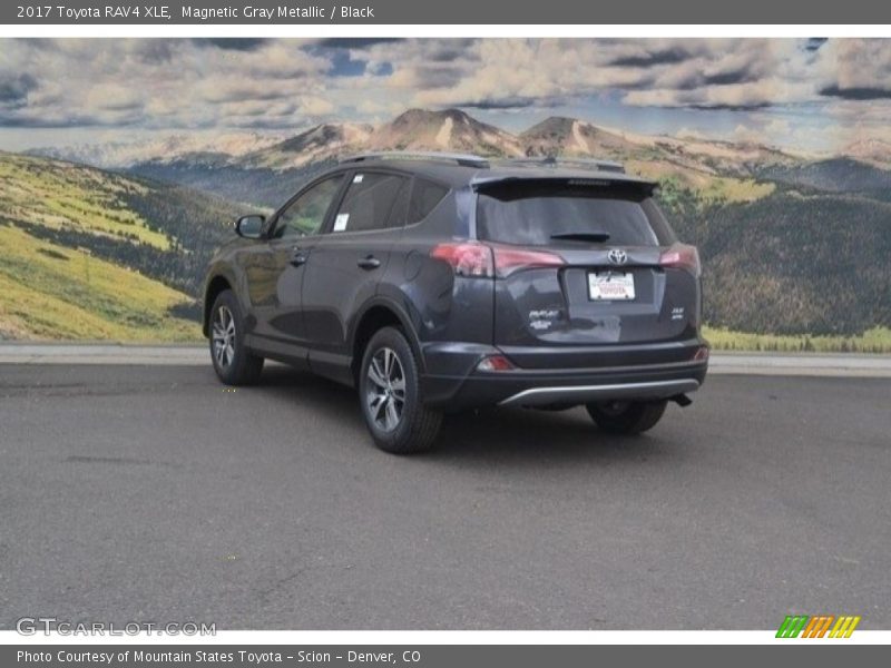 Magnetic Gray Metallic / Black 2017 Toyota RAV4 XLE