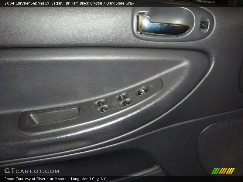 Brilliant Black Crystal / Dark Slate Gray 2004 Chrysler Sebring LXi Sedan