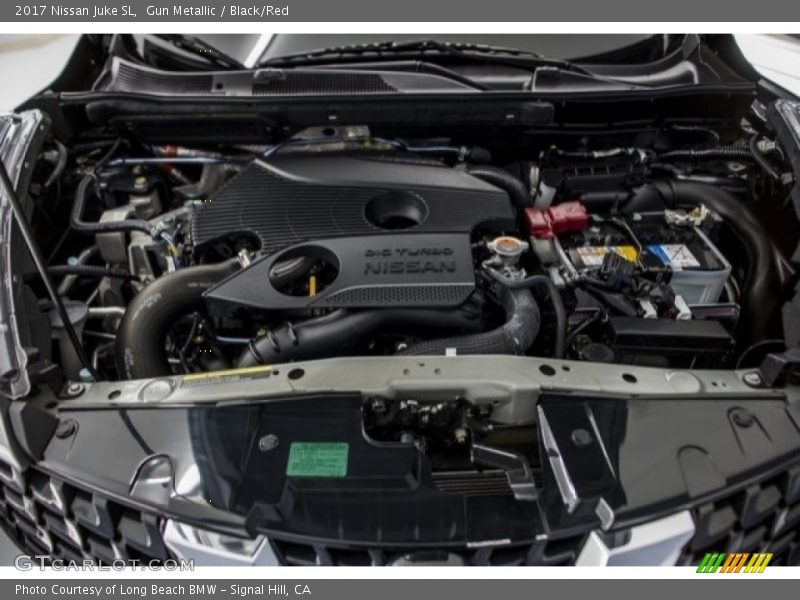 Gun Metallic / Black/Red 2017 Nissan Juke SL