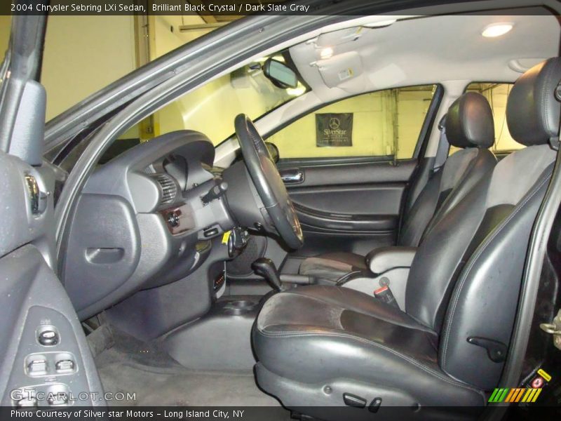 Brilliant Black Crystal / Dark Slate Gray 2004 Chrysler Sebring LXi Sedan