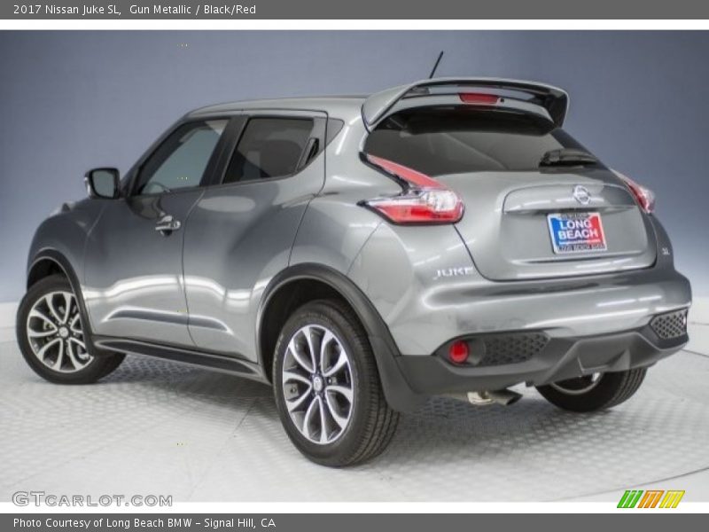 Gun Metallic / Black/Red 2017 Nissan Juke SL