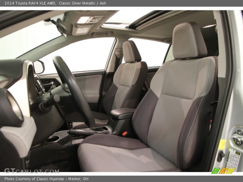 Classic Silver Metallic / Ash 2014 Toyota RAV4 XLE AWD