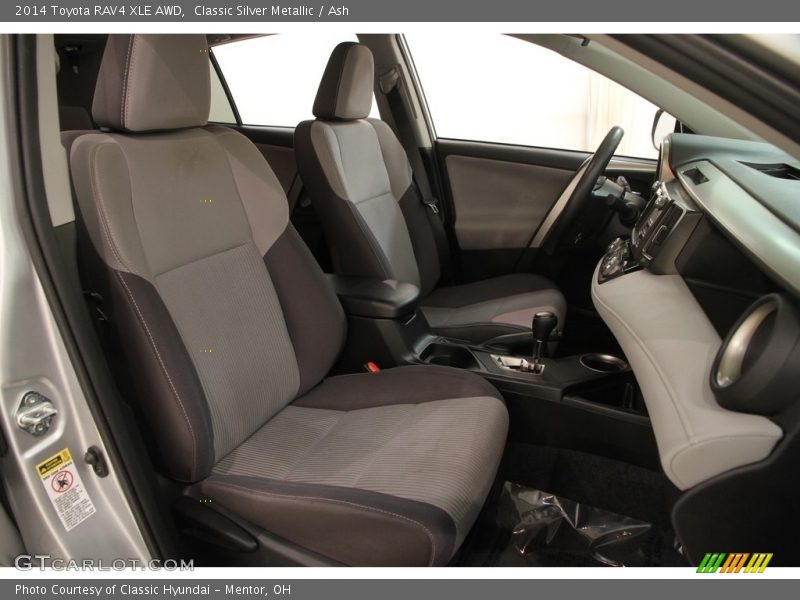 Classic Silver Metallic / Ash 2014 Toyota RAV4 XLE AWD