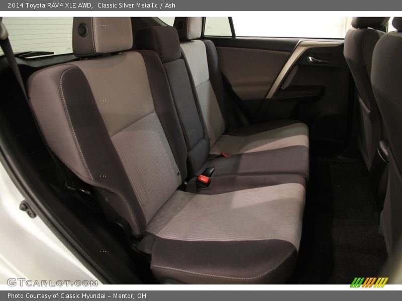 Classic Silver Metallic / Ash 2014 Toyota RAV4 XLE AWD