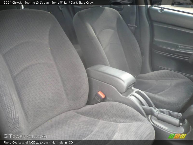 Stone White / Dark Slate Gray 2004 Chrysler Sebring LX Sedan