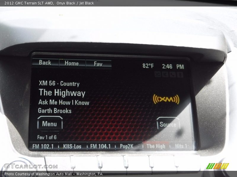 Onyx Black / Jet Black 2012 GMC Terrain SLT AWD