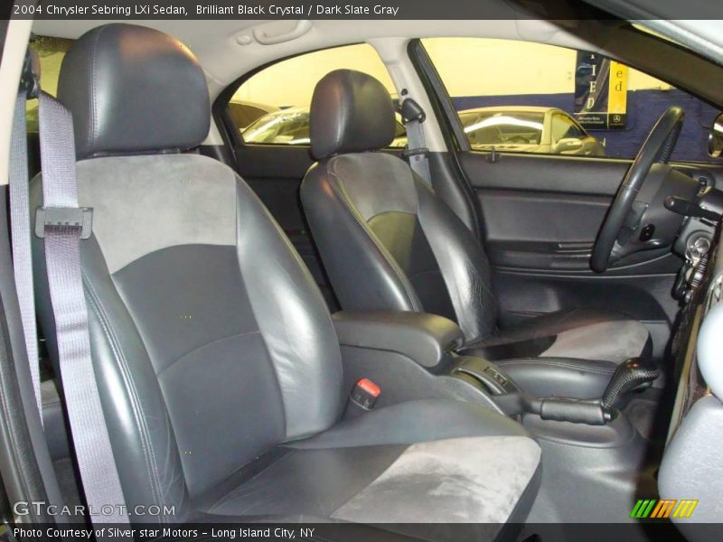 Brilliant Black Crystal / Dark Slate Gray 2004 Chrysler Sebring LXi Sedan