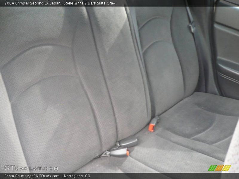 Stone White / Dark Slate Gray 2004 Chrysler Sebring LX Sedan