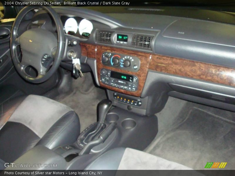 Brilliant Black Crystal / Dark Slate Gray 2004 Chrysler Sebring LXi Sedan