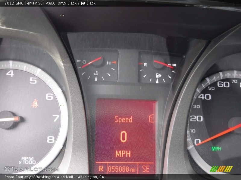 Onyx Black / Jet Black 2012 GMC Terrain SLT AWD