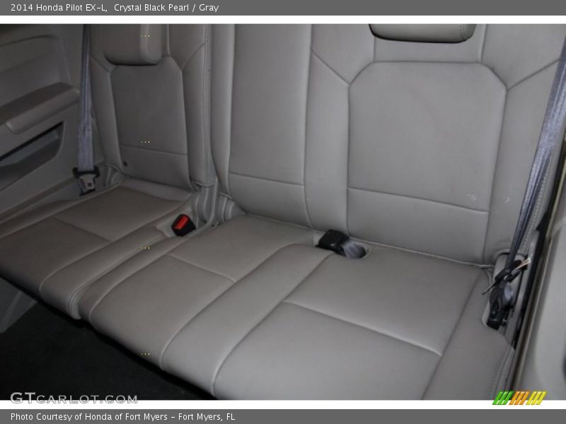 Crystal Black Pearl / Gray 2014 Honda Pilot EX-L
